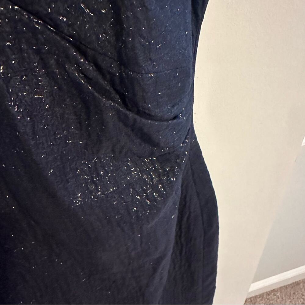 Tocca Midnight Blue Metallic Mini Dress XS - Picture 9 of 12